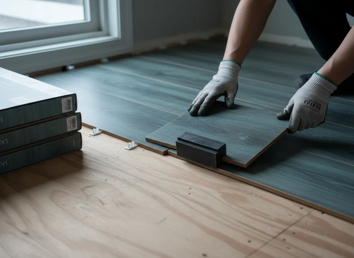 Luxury Vinyl Plank Installation company in Saxapahaw, NC
